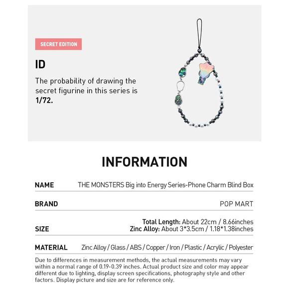 Pop Mart Big Into Energy Charm – Happiness (Open, Authentic) - Picture 12 of 16